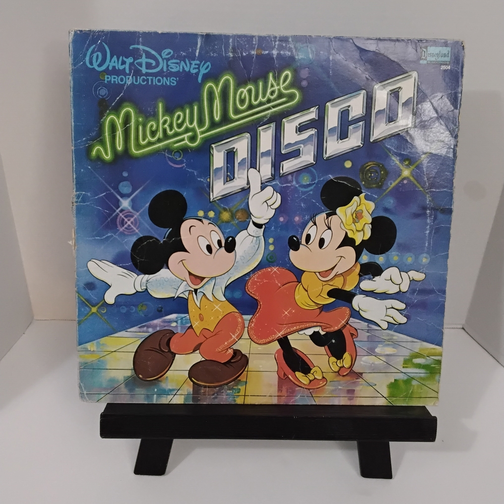 Vintage 1979 Disneyland Mickey Mouse Disco Vinyl Record